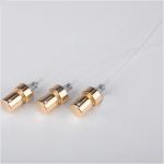 Empty Glass Perfume Bottles Aluminium Spray Pump 0.5ml
