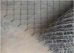 China 75*75mm cyclone wire Diamond Chain Link Fence For Playground on sale