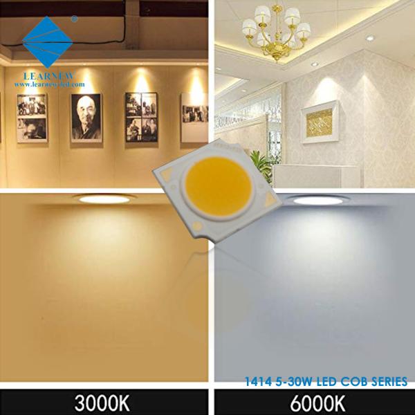 120-140lm/w Mirror alu flip chip cob led 1414 series 4000k high cri 90 for led