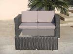 1pc cane double sofa