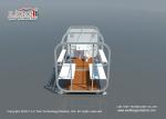 Luxury Modular Box Capsule Cube Hotel Marquee Tent For Party Caffee Bar