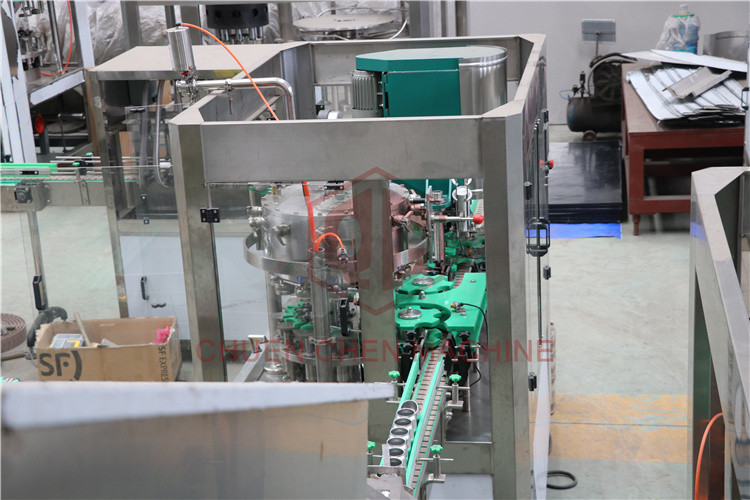 Small Liquid Beer Bottle Capping Machine Tea Drink And Alcohol Filling
