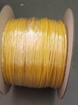 Flexible Yellow PVC Tube For Electrical Wire Protective, Electric Insulated PVC