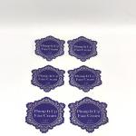 Pantone Waterproof Cosmetic Labels BOPP PET Die Cut Vinyl Stickers