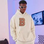 High Quality Heavy Weight Cotton Stringless Blank Hoodie Custom Men Streetwear