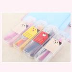 2 In 1 Mini Travel Flat Iron Hair Straightener 1/2 Inch Multifunctional