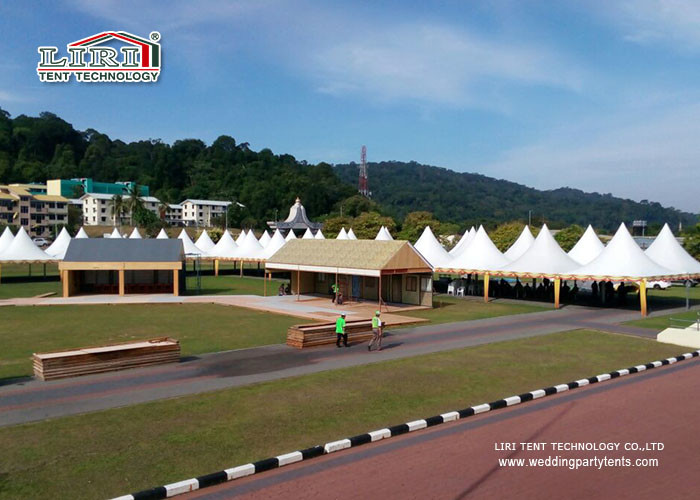 4x4m Small Pagoda Tent For Outdoor Food / Wine Festival B1 M2