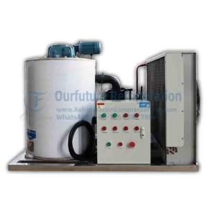 Quality Hotel Restaurant 2Ton/Day Flake Ice Machine With Air Cooling Condenser wholesale