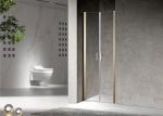 Stainless Sliding 6mm Tempered Glass Shower Door 1200X2000mm