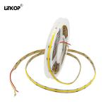 Dual Color Temperature Cob LED Light Strip Length 5M 24v W+Ww 608 Leds/M