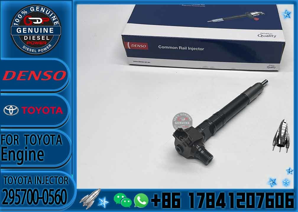 Common Rail Injector 295700-0560 23670-0E020 23670-09430 23670-11020 23670-19025 236700E020 For Toyota 2.4d 2GD-FTV REVO