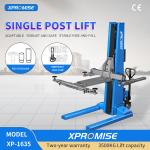 Hydraulic Cylinder Single Post Car Lift for Home Garage