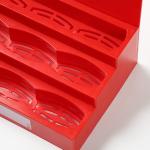 Economical Acrylic Tabletop Drinks Display Stand Case 340*280*100MM