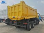 371HP SINOTRUCK HOWO Heavy Duty Dump Truck U Shape Cargo Box