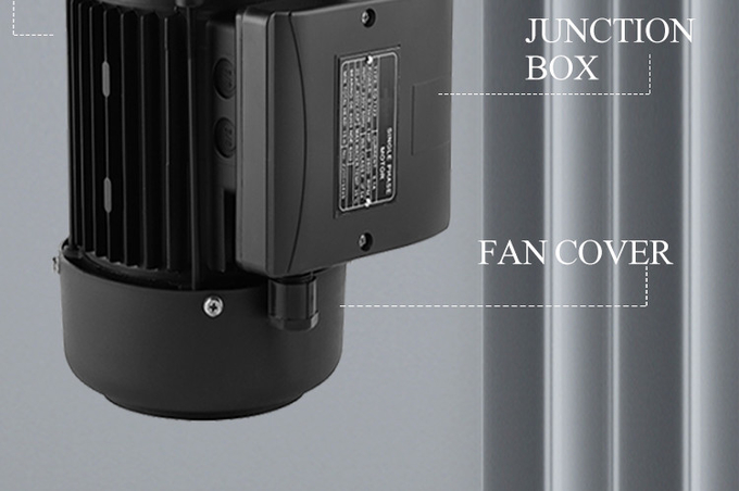 Waterproof Aluminium Housing Single-Phase Asynchronous Motor for Swimming Pool Pump 1500rpm 220V 50/60Hz