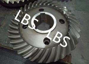Quality Spiral Bevel Double Helical Gear Shaft Polishing Anodic Oxidation wholesale