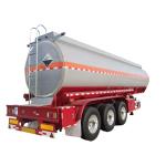 3-Axle 12r20/12r22.5 Tire 45000l 50000l Original Axle Stainless Steel Tank Truck