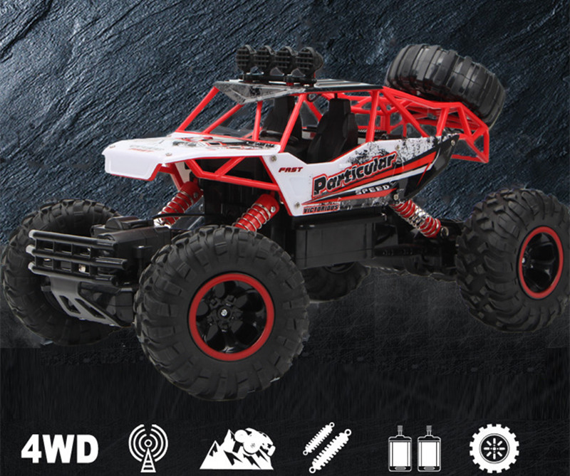 speed 4WD RC Electric Off-road Racing Truck with Remote Control 100M Remote Distance