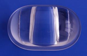 Quality 100 W COB glass lens for Citizen , LED Optical Lens For led street lighting wholesale