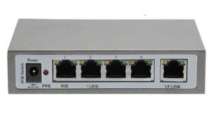 Quality 120W Automatically Assigned Managed PoE Switch 100M 4 Port 1 RJ45 Port wholesale