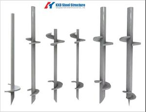 Quality Wound Blades Spiral Ground Pile for Building Foundation After-sales Service One Year wholesale