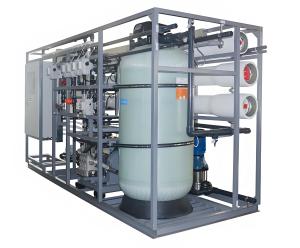 Quality 99.5% Seawater Reverse Osmosis Purification System In Duplex Steel 2205 Material wholesale