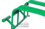 outdoor gym equipment steel based zinc powder coating Sit-up Board OK-F01