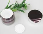 Luxury 20g White PET Airless Pump Travel Cream Jars With Lid