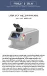200W Automatic Mini Steel Metal Aluminum Jewellery Spot Fiber Laser Lazer Welder