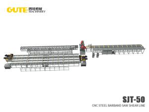 Quality 50m/Min Rebar Saw Shear Line CNC Sawing Cutting GB4240 wholesale