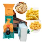 Automatic Pellet Snack Food Manufacturing Machinery Extruder Children Snacks