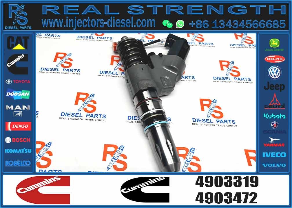 Fuel Injector 4026222 4903319 4902921 4903472 For CUMMINS M11 QSM11 ISM11 Diesel Engine 402622200PX Common Rail Fuel Inj