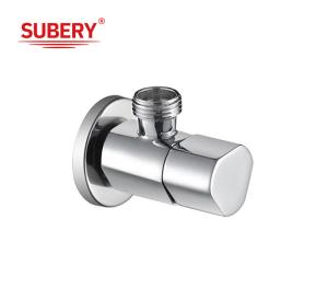 Quality G1/2&quot; Thread Triangle Valve Brass Body Abs Handle Oem wholesale