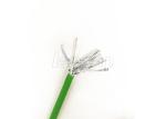 OEM / ODM Cat 7 Shielded Cable With PVC Jacket Pass Fluke HDPE Insulation
