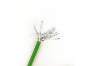 Quality OEM / ODM Cat 7 Shielded Cable With PVC Jacket Pass Fluke HDPE Insulation wholesale