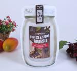Mason Bottle Shape Custom Snack Bags Recyclable Stand Up Plastic Food Bag