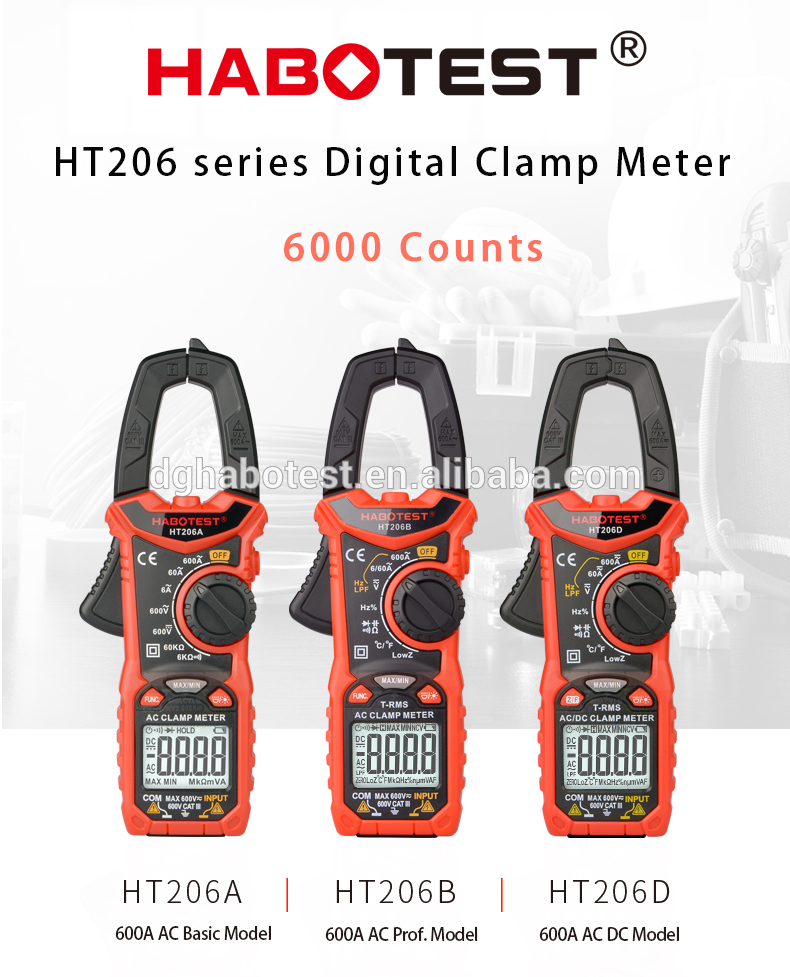 600V Digital Clamp Meter