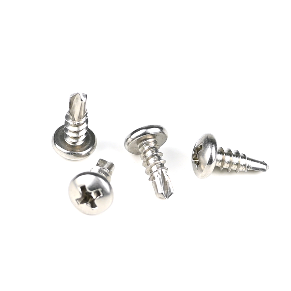 Zinc Coated Treatment Stainless Steel Phillips Pan Head Self Drilling Screw for Metal