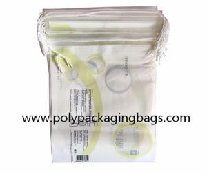 Quality Waterproof Thickness 0.04mm CPE Plastic Drawstring Bag wholesale
