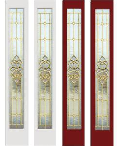 Quality inlaid glass for Exterior door wholesale