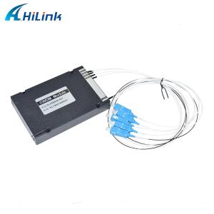 Quality ABS Box 1X4CH CWDM Mux Demux Mutiplexer 1270nm Fiber Optical wholesale