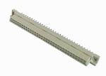 PBT Female DIN 41612 Connector 2.54mm Pitch 180 Degree Straight Double Row