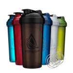Promotional Custom Logo BPA Free Plastic Fitness Shaker Bottles
