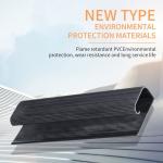 J Channel Ducts Raceway PVC Cable Management Desk Cable Tray