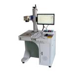 Mass Metal Pen Fiber Laser Marking Machine with Disc Rotary 30W
