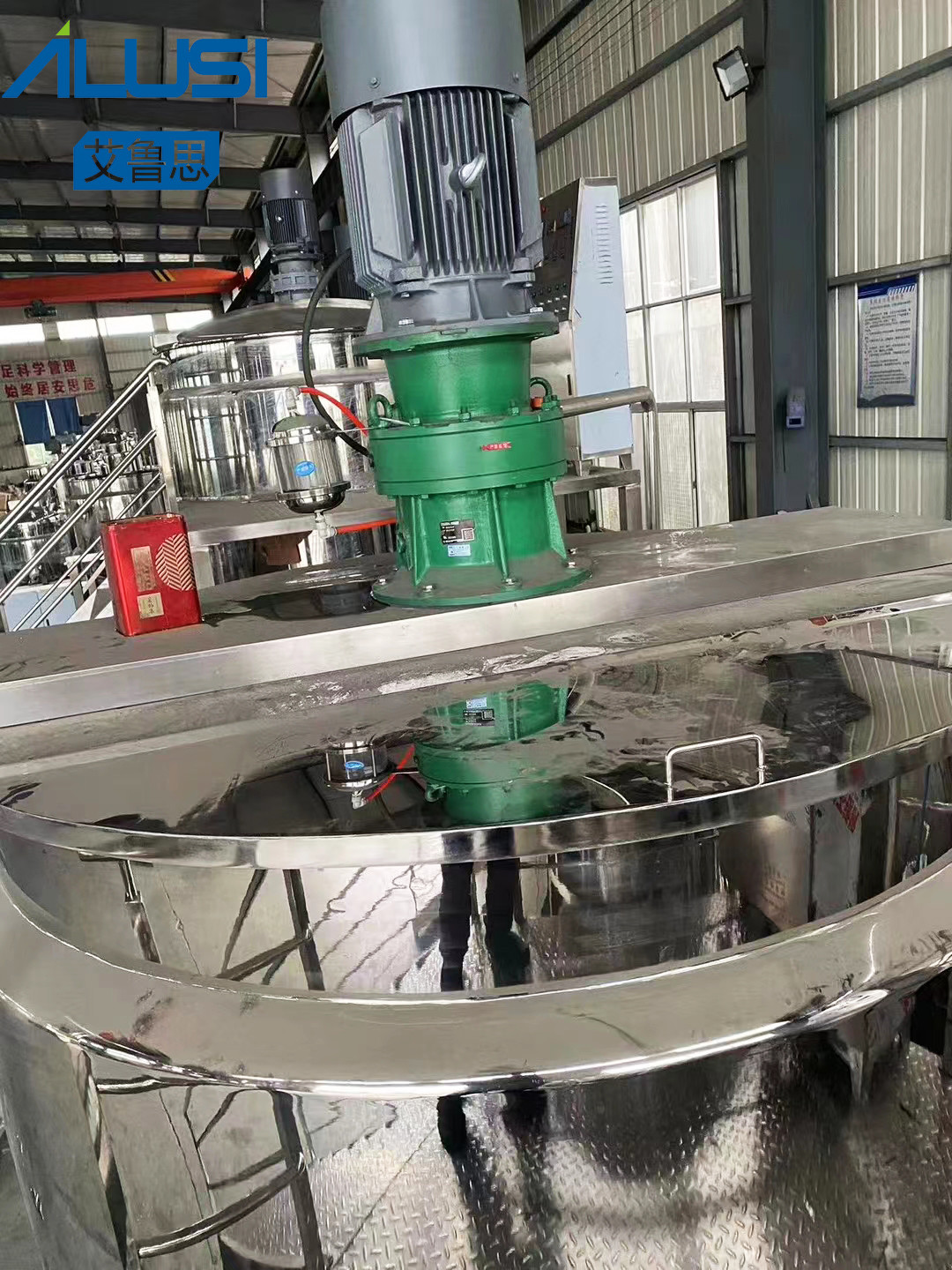 2.2KW 5000L Detergent Liquid Soap Making Machine Blending Household Cleaner Mixing Machine