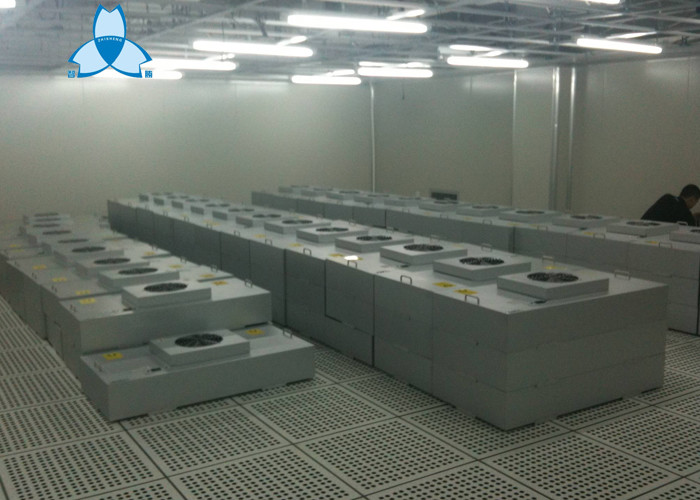 Clean Air Clean Room Fan Filter Units 2000m3/H Rated Air Flow For Dust Free Workshop