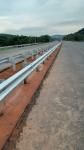 EN1317 Corrugated Highway Guardrail System ISO1461 Zinc Coating High Strength