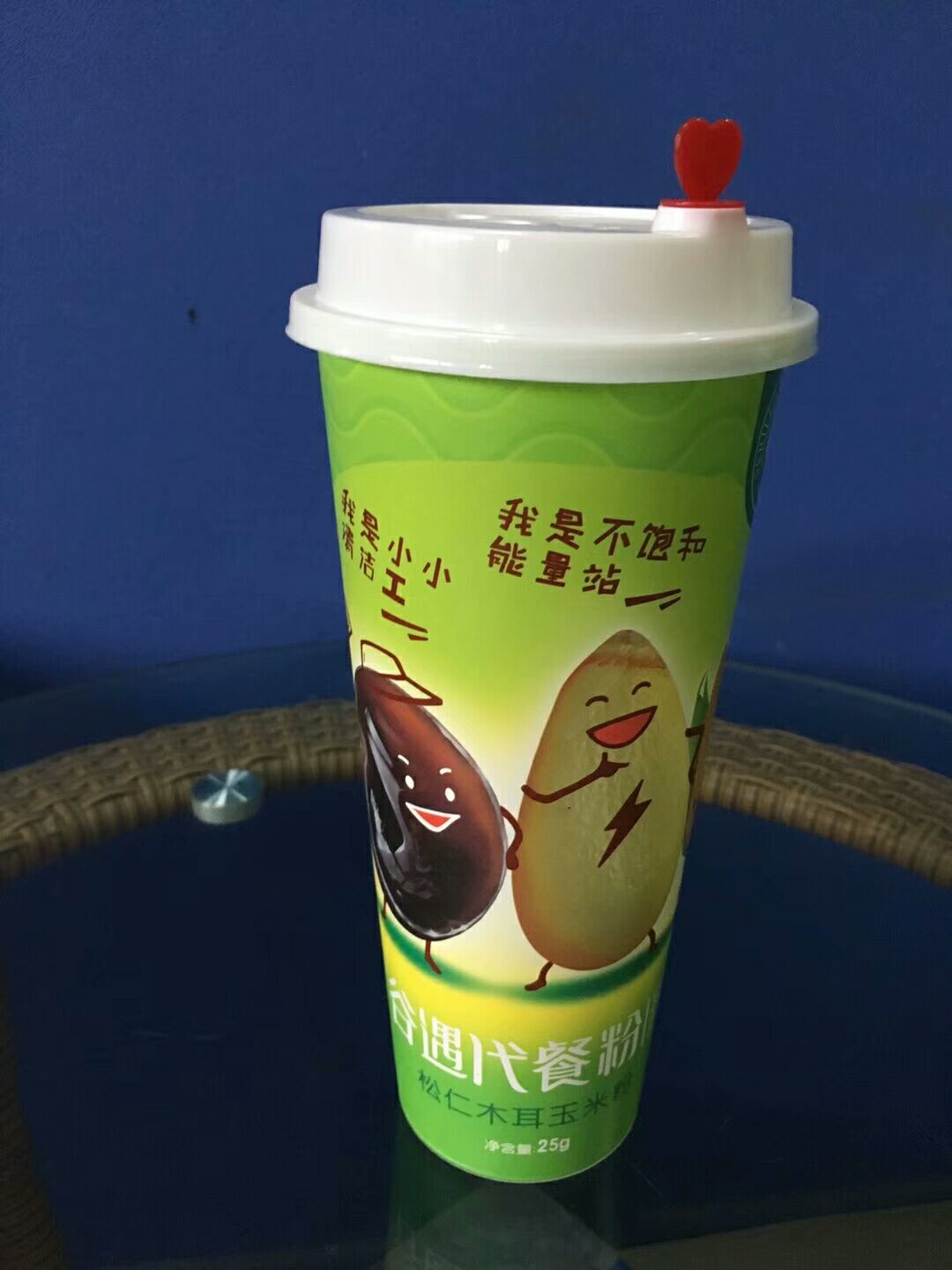 OEM Custom plastic cup iml label cup metal effect printing FDA Certification
