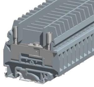 Quality SKJ-2.5S Din Rail Terminal Blocks Small Volume For Automotive Wire Connection wholesale